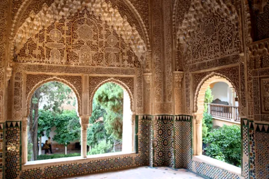 Ajimeces en la Alhambra