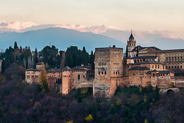 La Alhambra de Granada foto panorámica