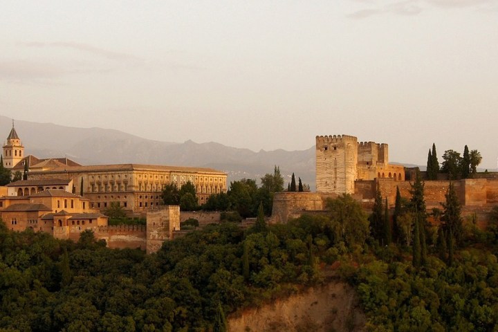 Atardecer en la Alhambra