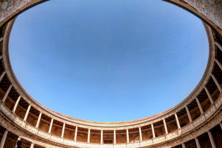 a round metal object