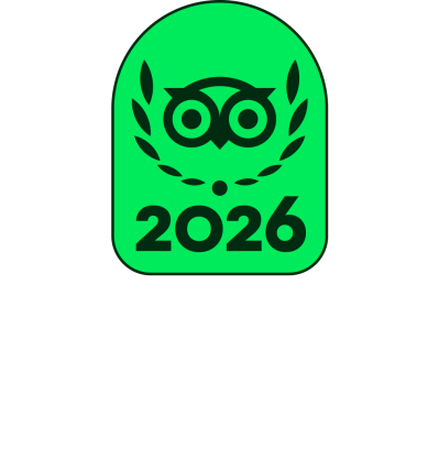 Green logo with owl and '2026' in black.